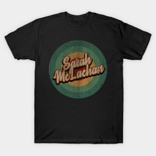 Circle Retro Vintage Sarah McLachan T-Shirt